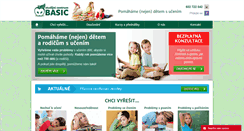 Desktop Screenshot of basic.cz