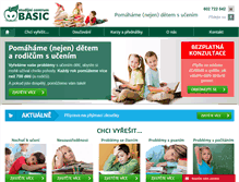Tablet Screenshot of basic.cz
